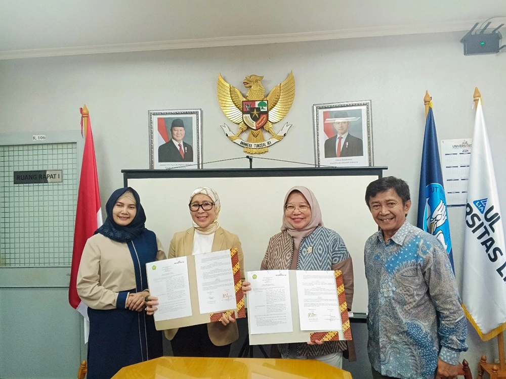 MoU Universitas LIA dan Universitas Bung Hatta